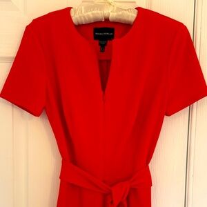 Donna Morgan Red Jumpsuit